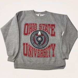 Vintage Ohio State Sweatshirt Size Medium OSU